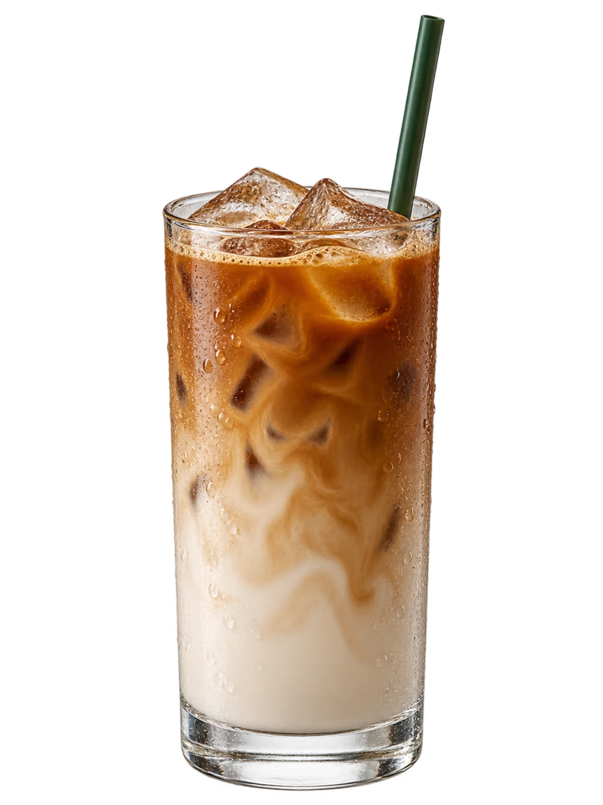 Pipetli buzlu latte